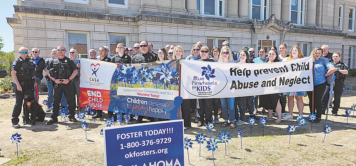 Foster Care Ceremony Held on Courthouse Lawn