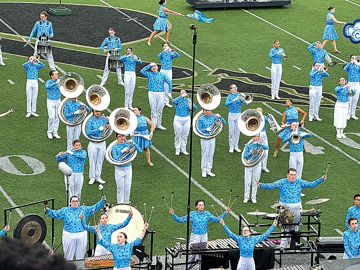 Sapulpa Marching Band Places Fourth at State in 6AII