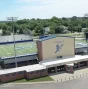 SAPULPA CHIEFTAINS were off on Thursday, as their game at Ponca City was moved to Friday due to a scheduling mishap. See full coverage of the game in our next issue. This drone picture of the empty Collins Stadium was a screen shot off our computer.