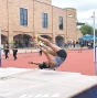 JOHN TRANCHINA PHOTOS SAPULPA SENIOR TYLA HEARD finished fourth in the high jump with a personal-best leap of 5-feet-0 Thursday afternoon at Booker T. Washington.