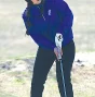 DARREN SUMNER PHOTO SENIOR HALLEE SUMNER shot an 87 at the Class 5A East Regionals in Ada Wednesday, tying for fifth overall and qualifying for the state tournament Monday in Muskogee.
