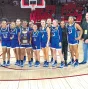 JOHN TRANCHINA PHOTOS STATE RUNNERS-UP LADY CHIEFTAINS: The girls had a hard time smiling as they posed with the Silver Ball trophy on March 9 for being 5A state runners-up, following their loss to El Reno in the state final. That game completed a remarkable four-year run that saw Sapulpa register a 90- 19 record, go 21-3 in playoff games and post a 9-2 mark at the state tournament, yielding three trips to the final and two state championships.
